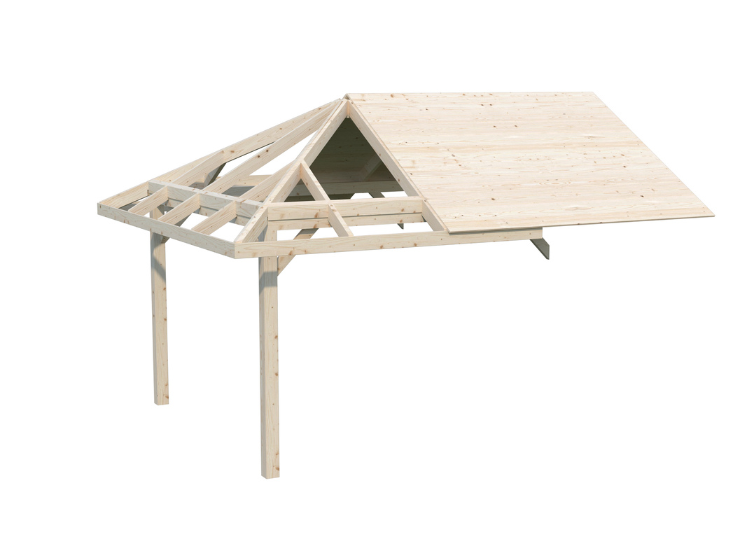 10_Palmako_Connect_Bianca_Extra_Roof_with_2_posts_NATURAL