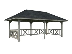 Bianca 16,6 m2 - grau, Set 107