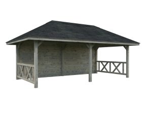 Bianca 16,6 m2 - grau, Set 108