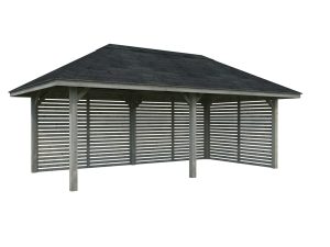 Bianca 16,6 m2 - grau, Set 109