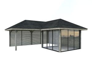 Bianca 24,9 m2 - grau, Set 211 Slide
