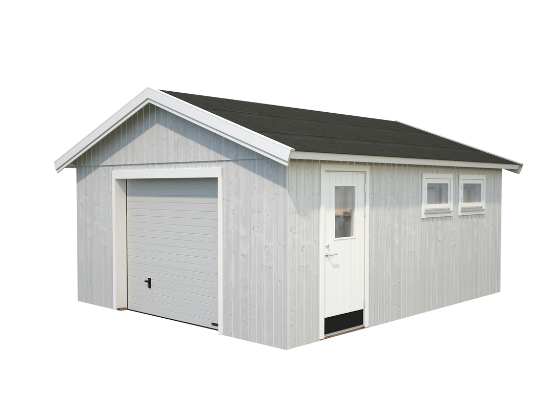 201_Palmako_garage_Andre_21.5_m2_with_sectional_door_grey+white