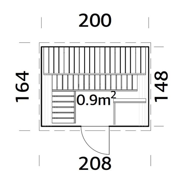 Anita 0,9 m2 – Bild 9