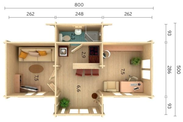 Anna 26,8 m2 – Bild 8