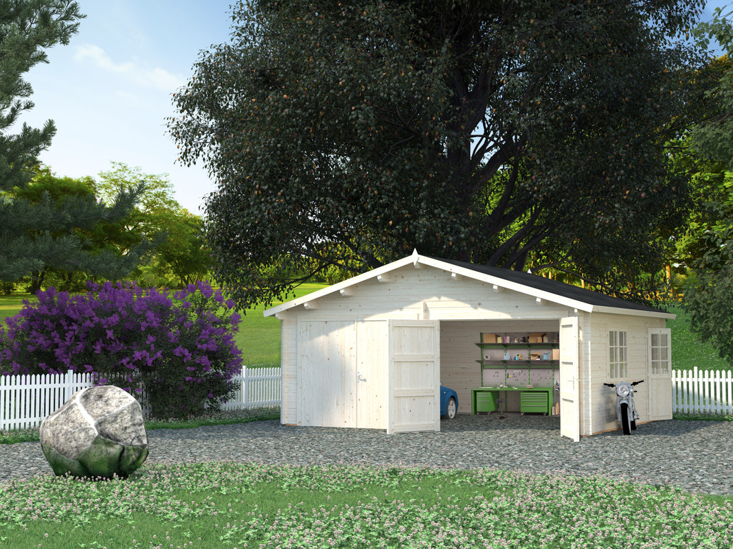 102_Palmako_garage_Roger_28.4_m2_with_wooden_gate_WTDIP_wb