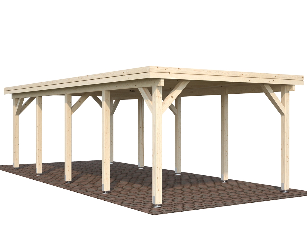 10_Palmako_Carport_Karl_23.1_m2_NATURAL