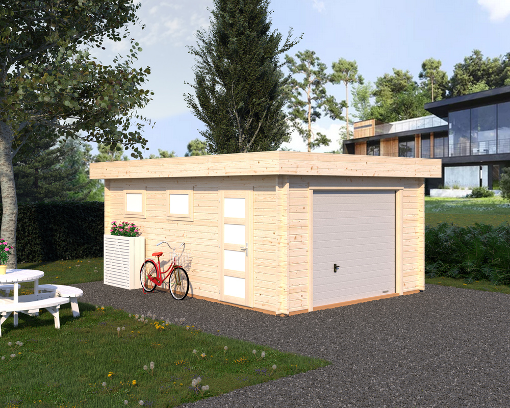 11_Palmako_garage_Rasmus_19.0_m2_with_sectional_door_NATURAL_wb