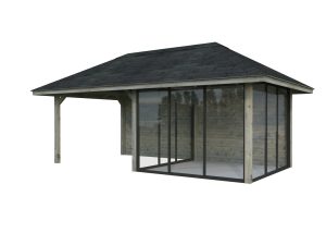 Bianca 16,6 m2 - grau, Set 206 Slide