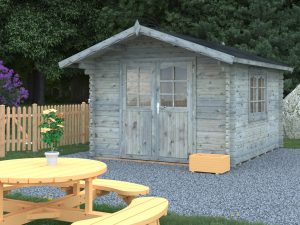 Sally 10,2 m2 - grau