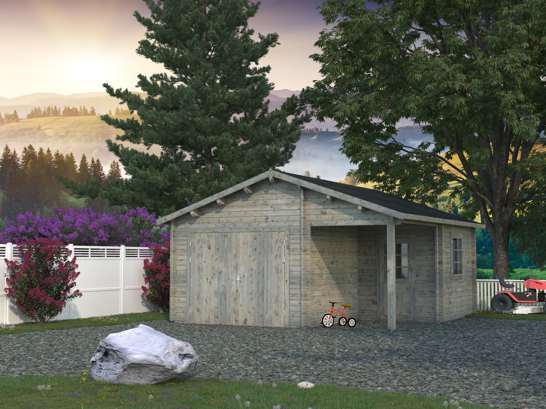 122_Palmako_garage_Roger_21.9+5.2_m2_with_wooden_gate_GYDIP_wb