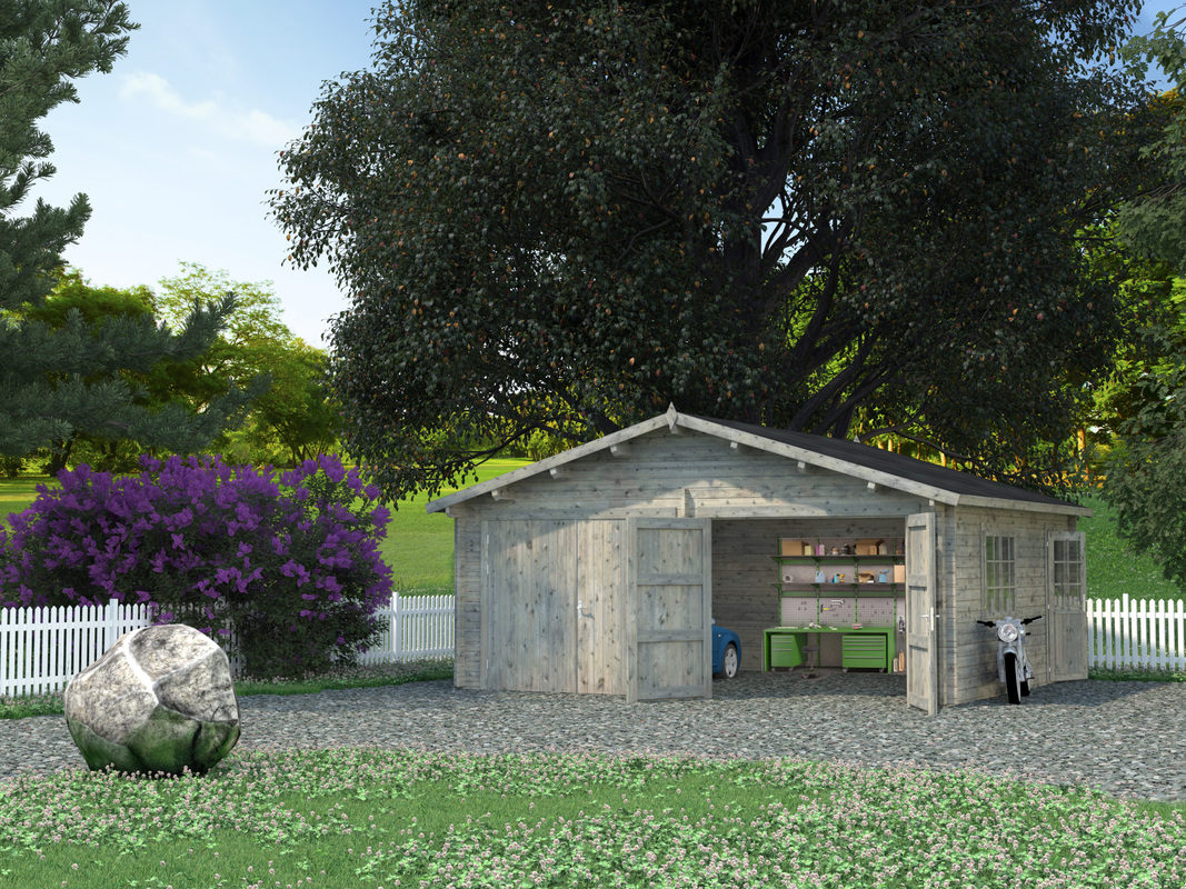 122_Palmako_garage_Roger_28.4_m2_with_wooden_gate_GYDIP_wb