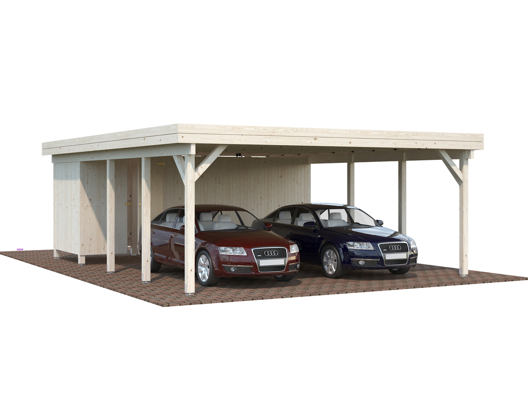 13_Palmako_Carport_Karl_40.6_m2_NATURAL_wcar