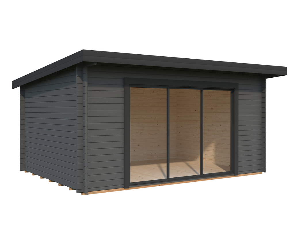 351_Palmako_Cabin_Lea_14.2_m2_Slide_RAL7012+RAL7016