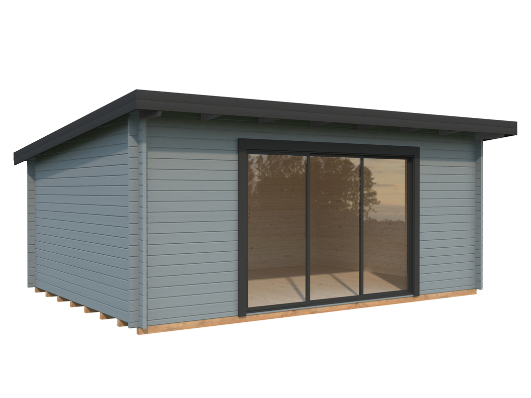 361_Palmako_Cabin_Lea_19.4_m2_Slide_RAL7042+RAL7016