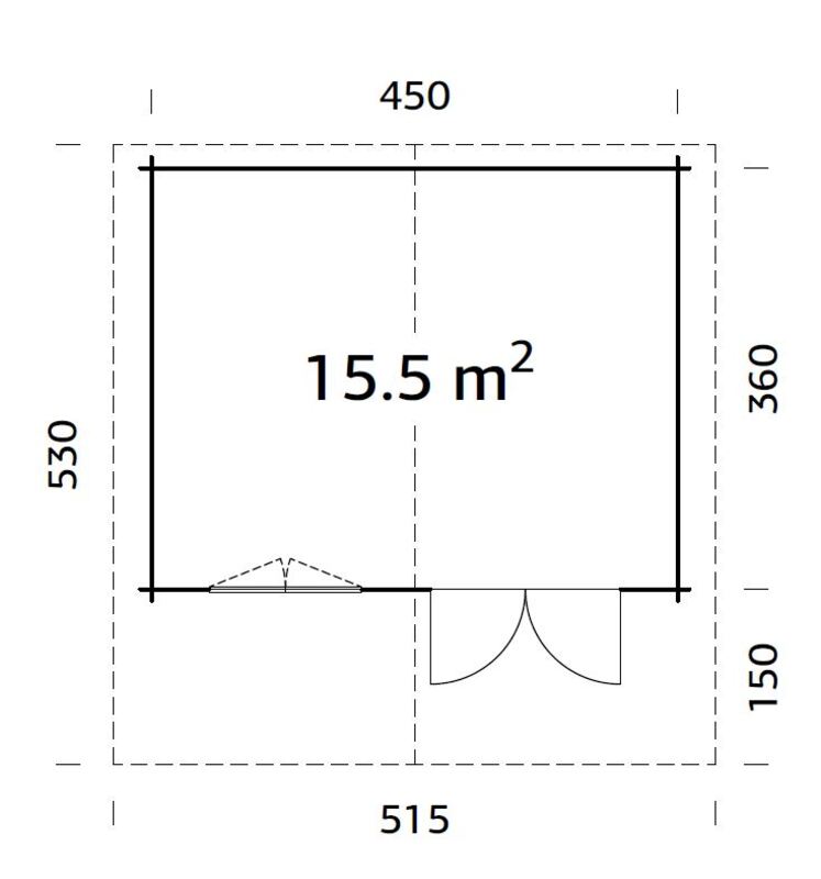 6.1_Palmako_cabin_Sally_15.5_m2_measures