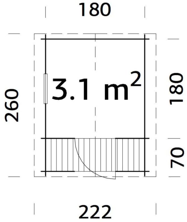 Stina 3,1 m2 – Bild 8