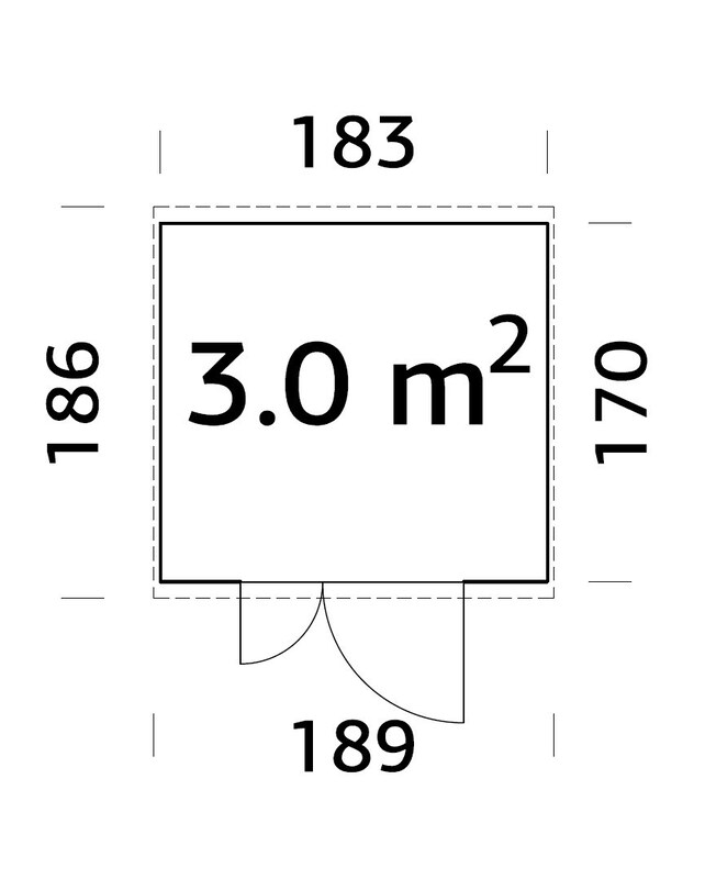 6.1_Palmako_shed_Leif_3.0_m2_measures