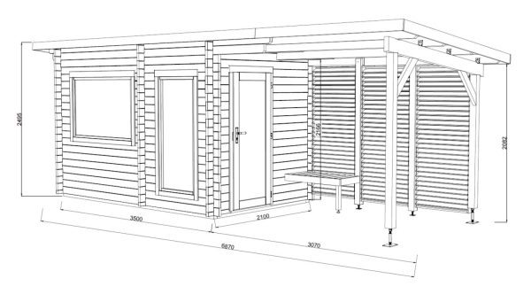 Sanna 6,8+5,9 m2 – Bild 12