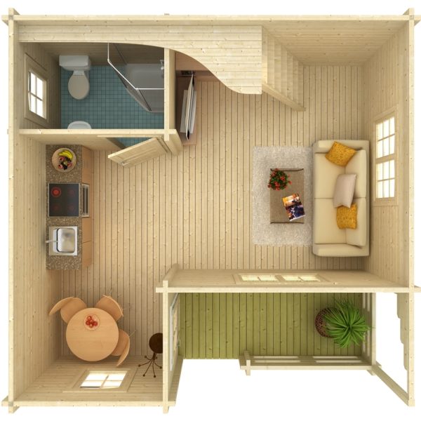 Emily 40,1+5,2 m2 – Bild 3