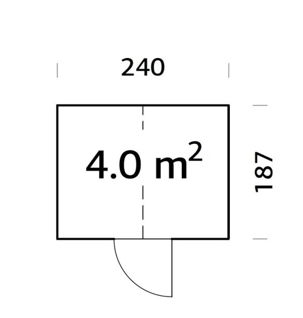 Emilia Geräteraum 4,0 m2 – Bild 2