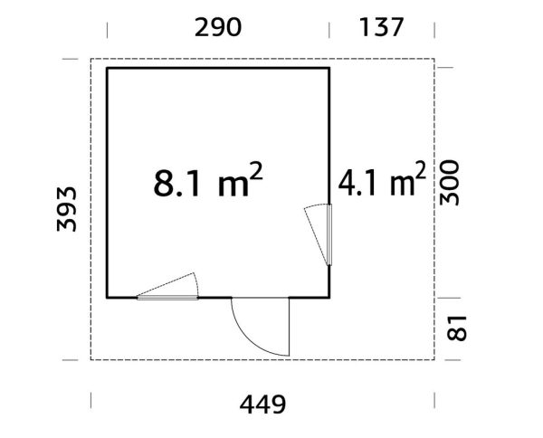 Grace 8,1m2+4,1m2 – Bild 3