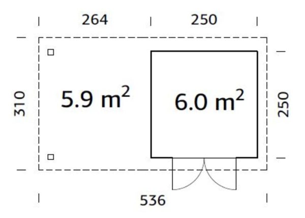 Lara 6,0+5,9 m2 – Bild 3