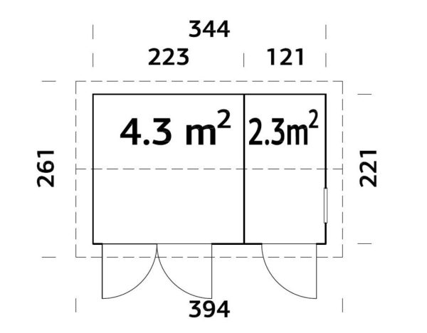 Olaf 6,6 m2 – Bild 3