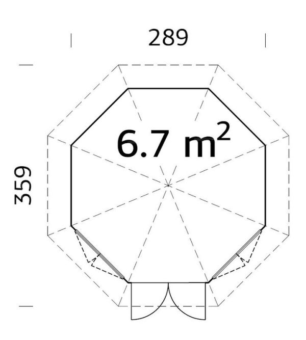 Veronica 2 - 6,7 m2 – Bild 3