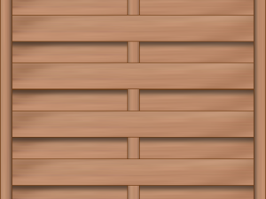 Flores Dichtzaun Bangkirai 90x180 cm mit Rankgitter VE = 006, FSC-zertifiziert (FSC 100%)