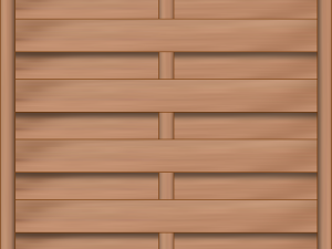 Flores Dichtzaun Bangkirai 90x180 cm geschlossen VE = 006, FSC-zertifiziert (FSC 100%)