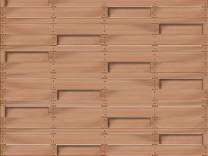 Madura Sichtschutzzaun Keruing 180x180 cm, natur VE = 026, FSC-zertifiziert (FSC 100%)
