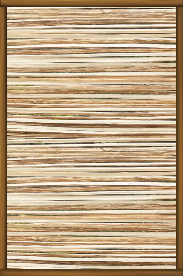 Hammarsund Zaun, Haselnuss 120 x 180 cm, mit umlaufendem Rahmen VE = 025