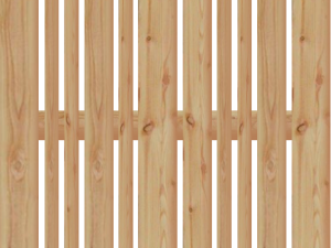 Siena Bretterzaun Lärche/Douglasie 100x180 cm VE = 006