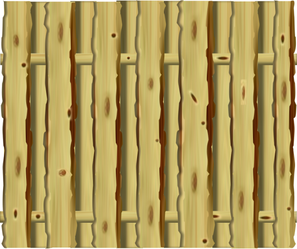 Bohlenzaun Ponderosa, classic 180 x 150 cm VE = 016