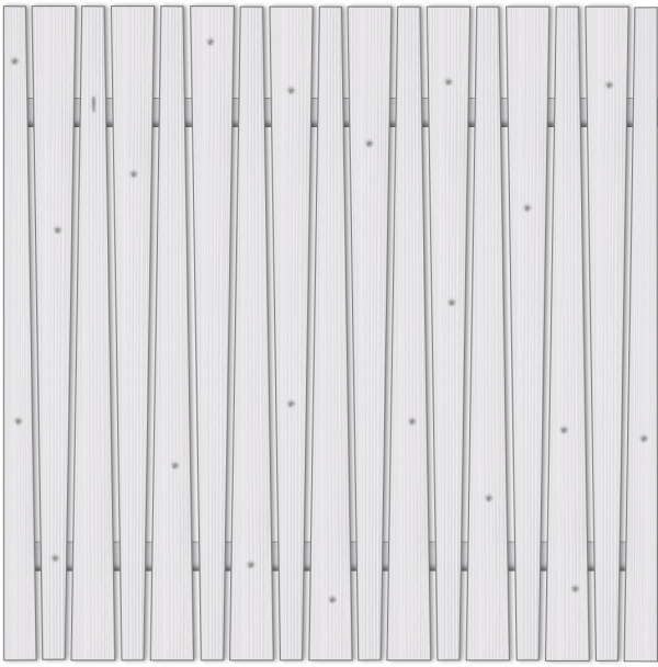 Manoa Sichtschutz Fichte Grauweiß 180 x 180 cm VE = 012