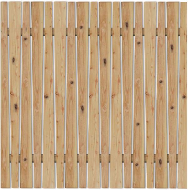 Manoa Sichtschutz Lärche 180 x 180 cm VE = 012
