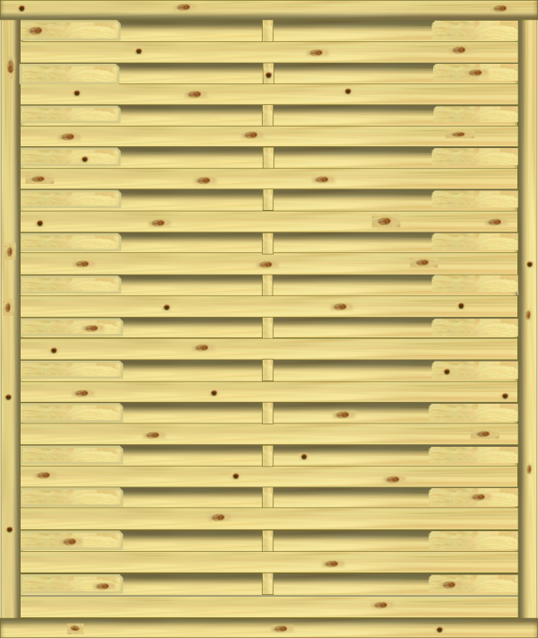 Real classic Lamellenzaun 150 x 180 cm VE = 030