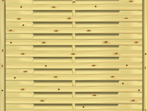 Real classic Lamellenzaun 150 x 150 cm VE = 030