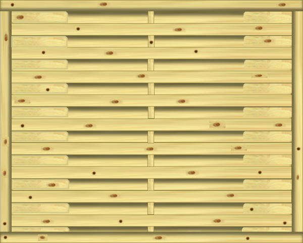 Real classic Lamellenzaun 150 x 120 cm VE = 030