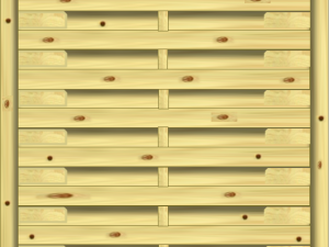 Real classic Lamellenzaun 100 x 150 cm VE = 030