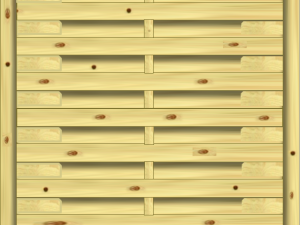 Real classic Lamellenzaun 100 x 120 cm VE = 030