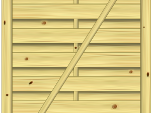 Madras structur Dichtzauntür 100 x 150 cm VE = 006