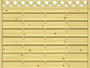 Madras structur Dichtzaun mit Rankgitter 180 x 180 cm VE = 024