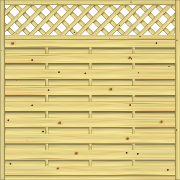 Madras structur Dichtzaun mit Rankgitter 180 x 180 cm VE = 024