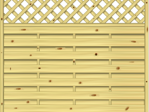 Madras structur Dichtzaun mit Rankgitter 180 x 150 cm VE = 024