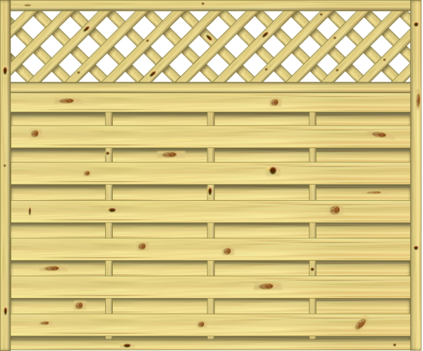Madras structur Dichtzaun mit Rankgitter 180 x 150 cm VE = 024
