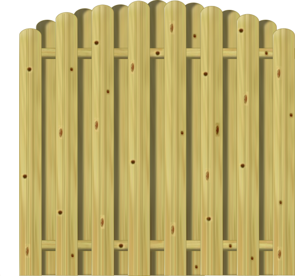 Huelva classic Staketen-Sichtschutzzaun 180 x 180 cm Zaunelement VE = 016