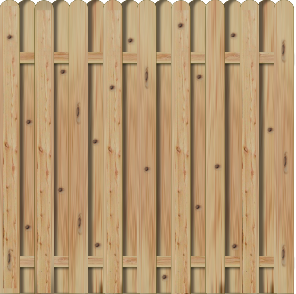 Vitoria Bohlenzaun, natur 180x180 cm VE = 018 – Bild 2