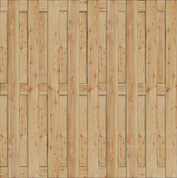 Bilbao Bretterzaun natur 180 x 180 cm VE = 020