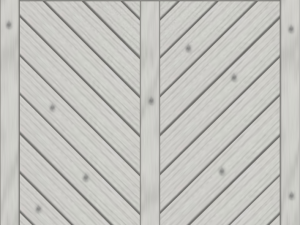 Lugano Dichtzaun, Fichte Grau 120x180 cm, mit Rankgitter VE = 006